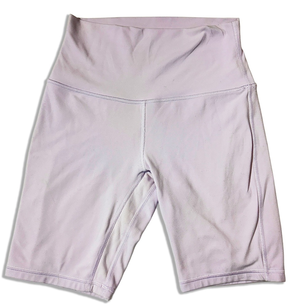 Lululemon Align High-Rise Shorts Lavender Purple Womens XS Yoga Biker Athletic